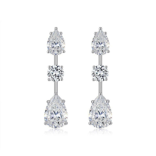 moissanite earrings